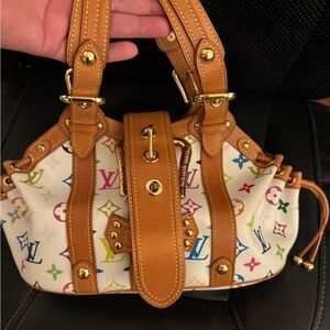 LV Vuitton monogram maurakami bag.
